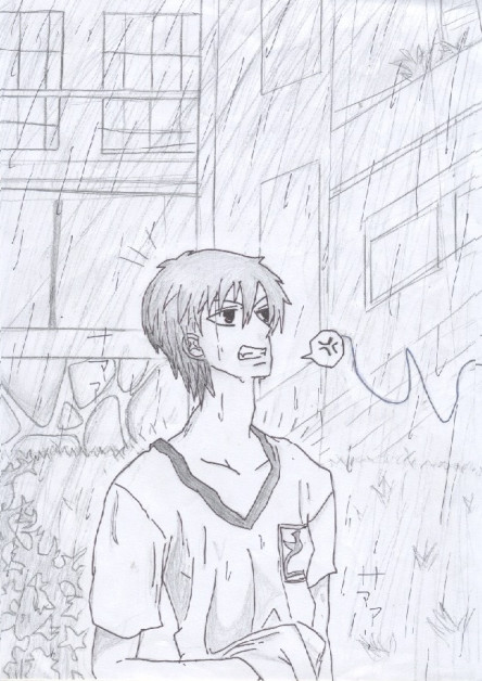 Kyo angry rain by dreamsfadeaway