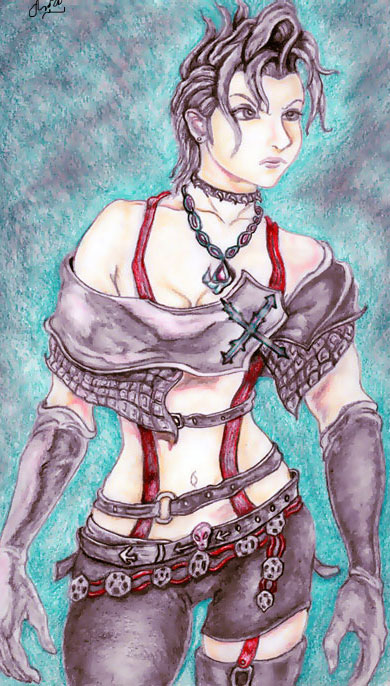 paine final fantasy by dremanontoppp