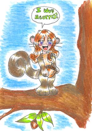 Squirrely Girly! by duperando