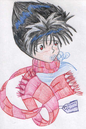 Hiei's scarf by dustbunny