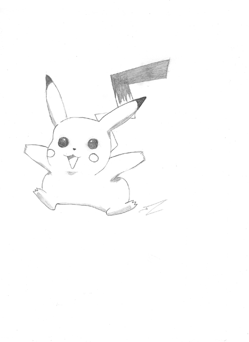 Pikachu by E-soh