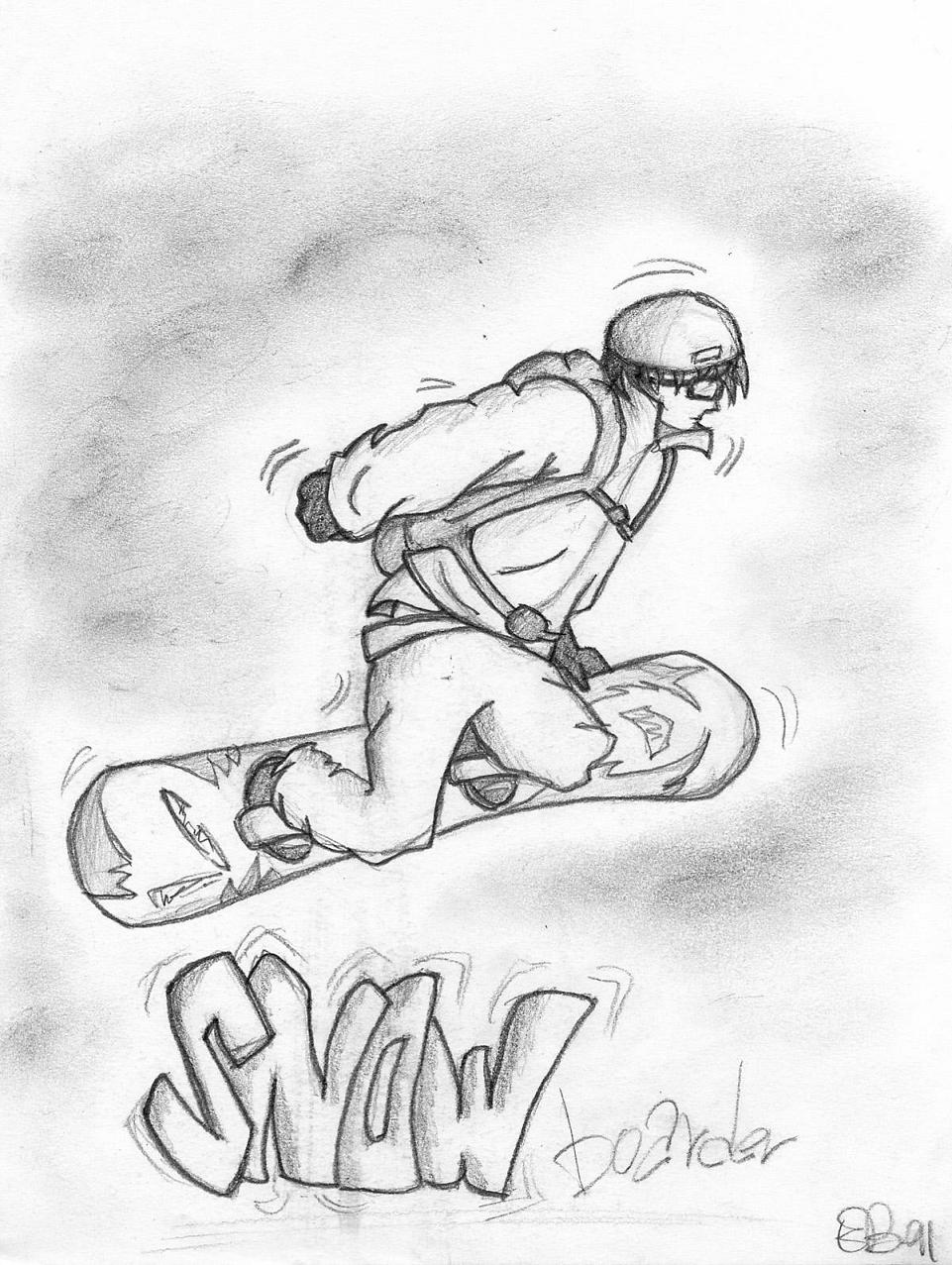 "Snowboarder" by EB91