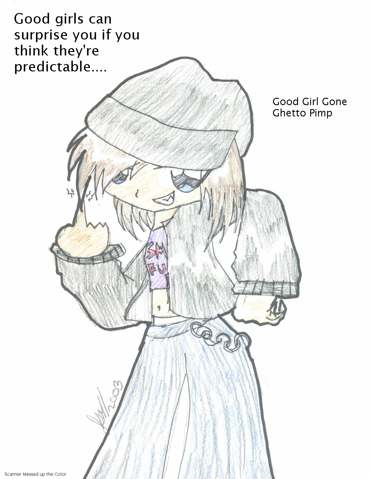 Good Girl Gone Ghetto by EC_Grim_Reaper64