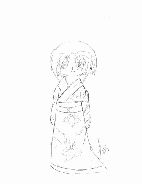 ~*~Lien in a Kimono~*~ by EC_Grim_Reaper64
