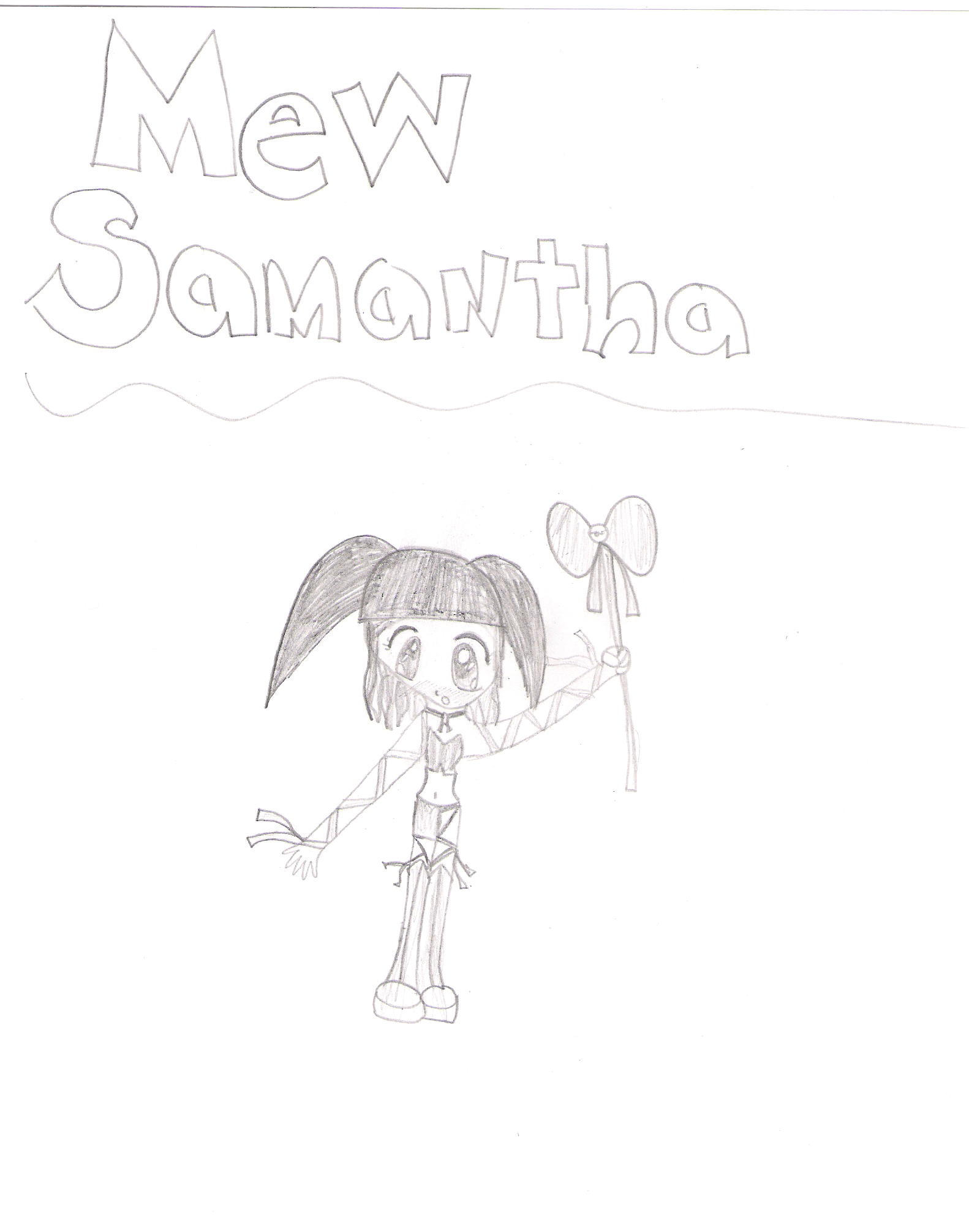 mew samantha(me by ED-ELRICS-GIRL