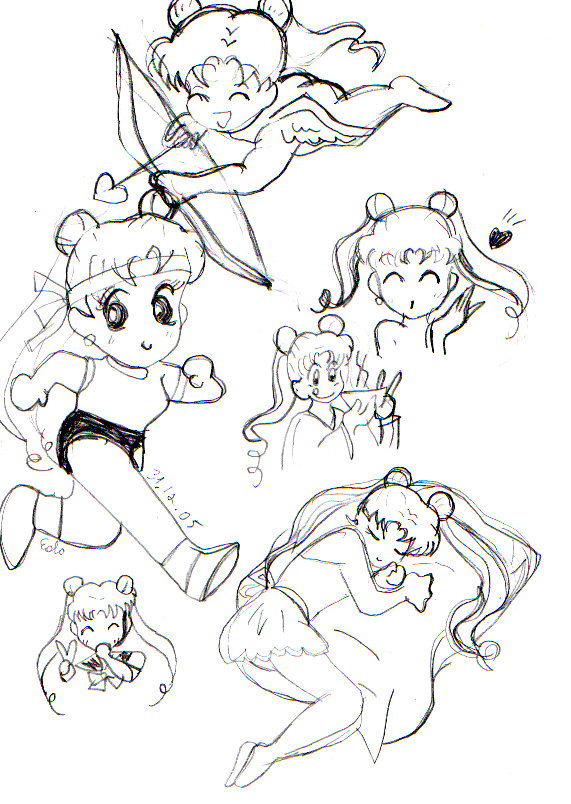 Too much Usagi by Ed