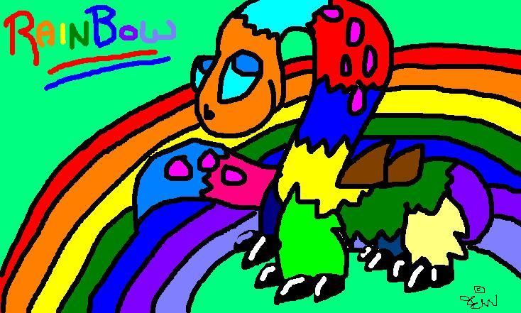 Rainbowsaur by Edge14