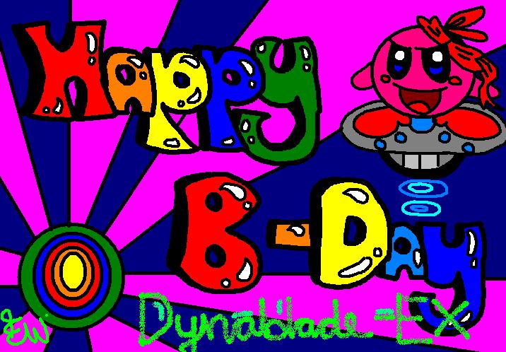 *Happy Birthday Dynablade_EX* by Edge14