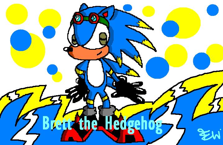 *Brett the Hedgehog* Gift by Edge14
