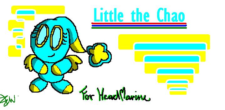 Little the Chao ^^HeadMarine RQ^^ by Edge14