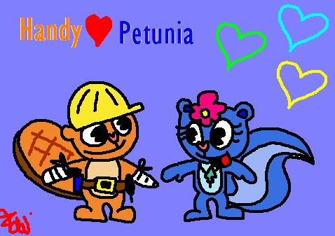 Handy & Petunia in Love by Edge14
