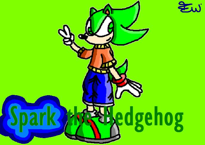 Spark the Hedgehog *Gift* by Edge14