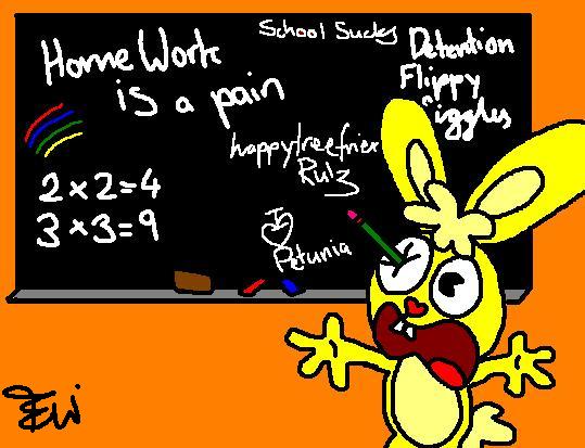 Homework is a Pain by Edge14