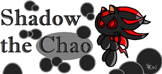 Shadow the Chao by Edge14