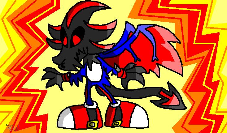 Sonic/Shadow Dragon by Edge14