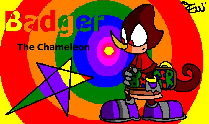 Badger the Chameleon (Friendly Gift) by Edge14