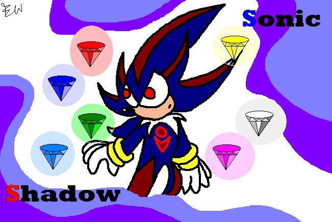 Sonic/Shadow Fusion by Edge14