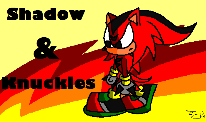 Shadow/Knuckles Fusion by Edge14