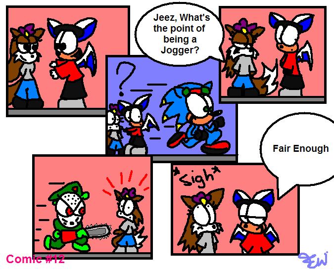 Comic #12 - Request from Brett the Hedgehog by Edge14