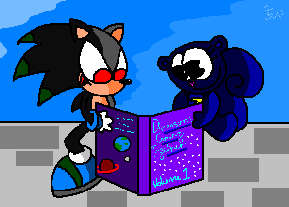 Sega and Janice Reading *RQ* by Edge14