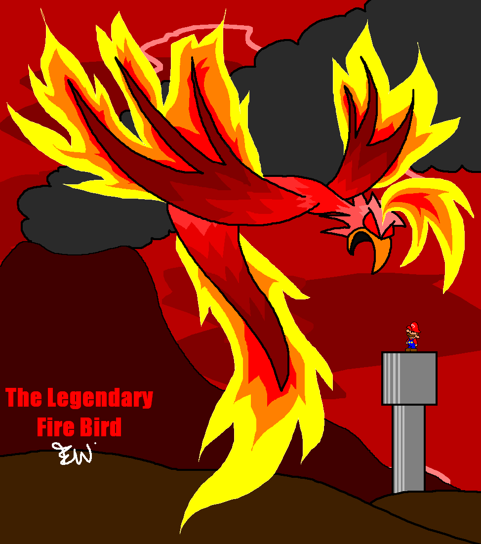 Legendary Fire Bird by Edge14