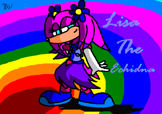 Lisa the Echidna ((For Brett's Contest)) by Edge14