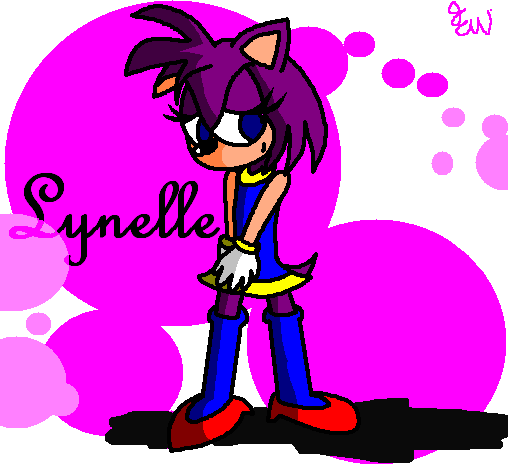 Lynelle *Art-Trade with MechaSonic43* by Edge14