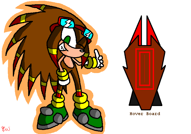 Eric ((Sonic Riders Style)) by Edge14