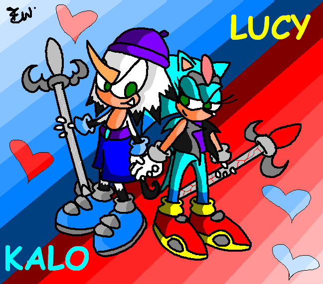 Kalo x Lucy ((For Morphin)) by Edge14