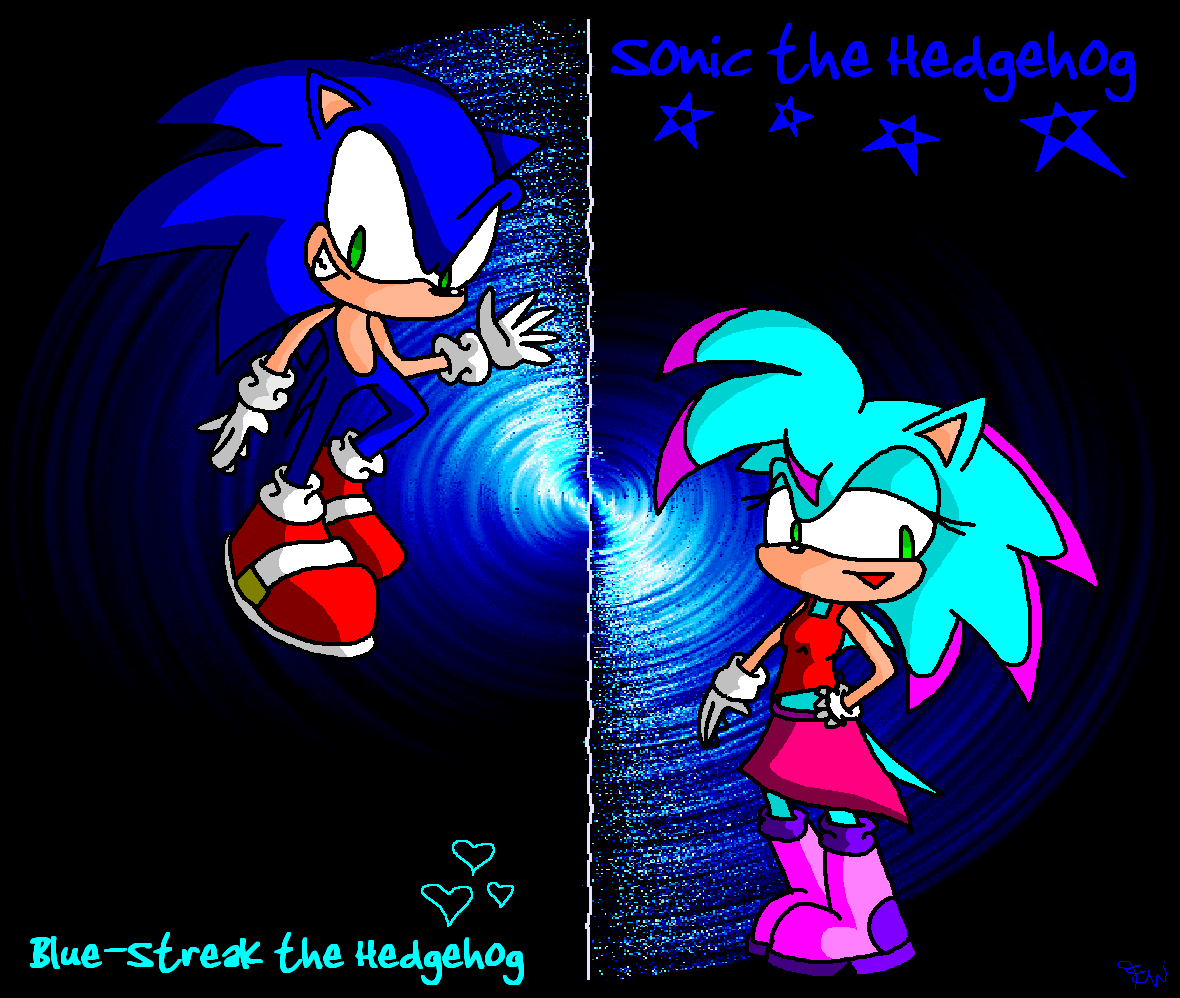 Art-Trade with SonicDX1995 by Edge14