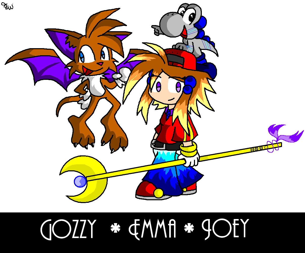 Me, Joey and Gozzy by Edge14