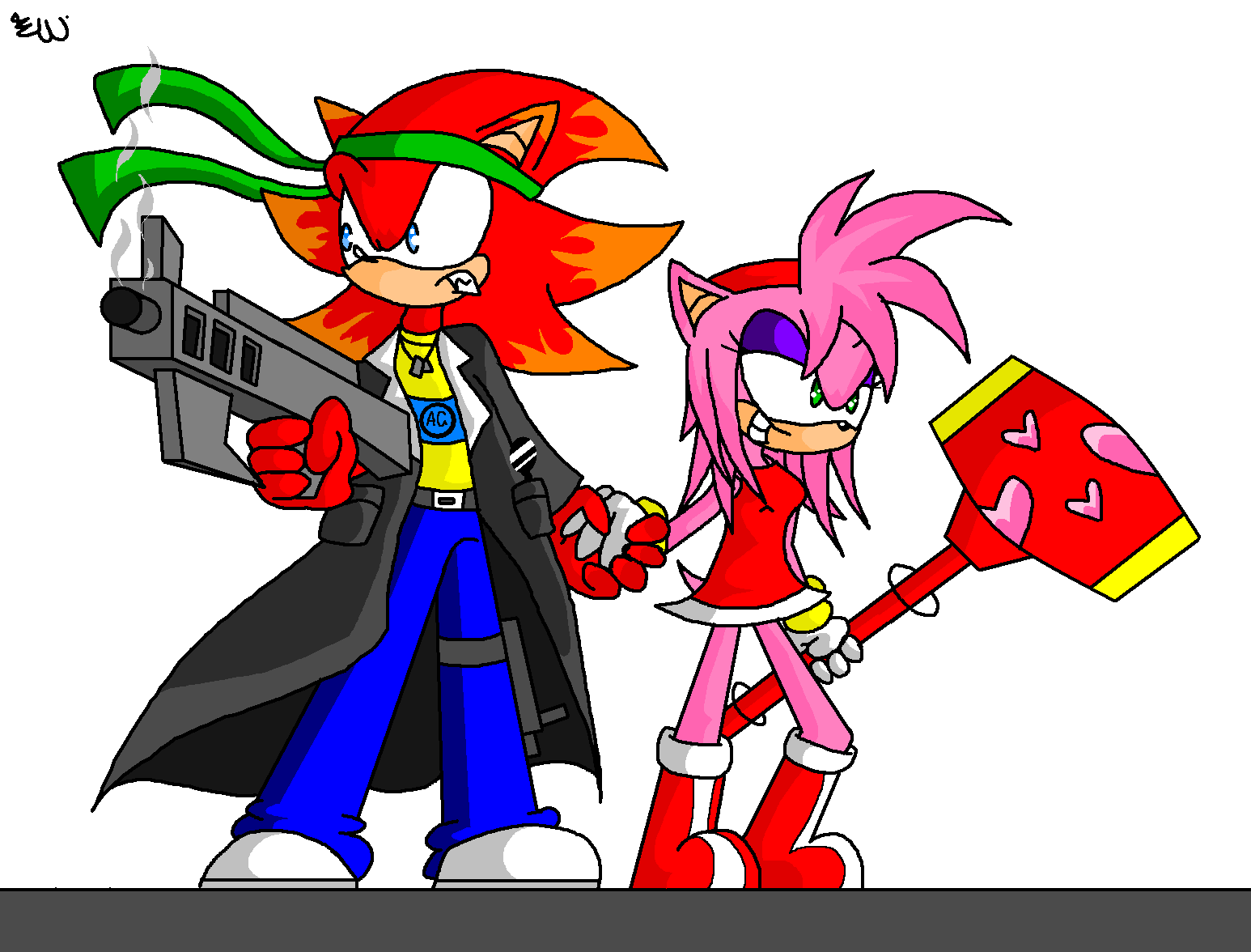 Request from FlameTheHedgehog by Edge14