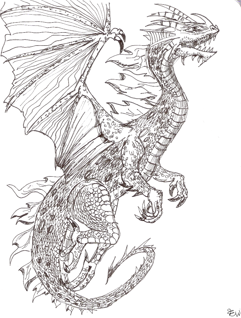 Emerald Dragon by Edge14