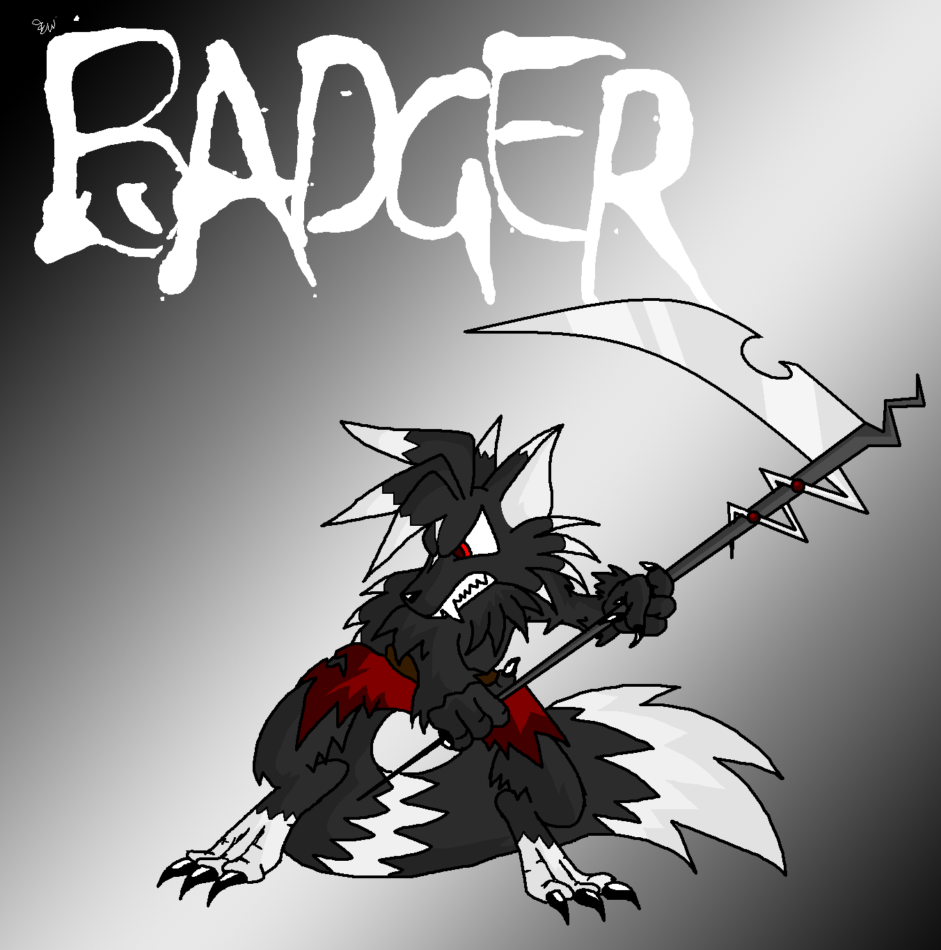 Werewolf Badger by Edge14