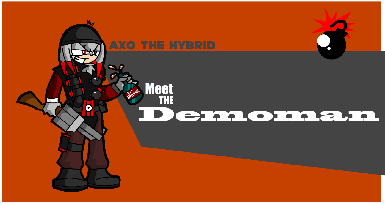 TF2 - Axo as The Demoman by Edge14