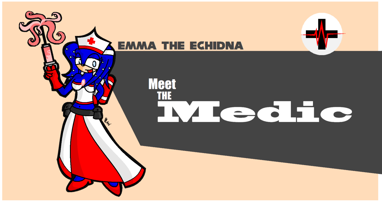 TF2 - Emma as The Medic by Edge14