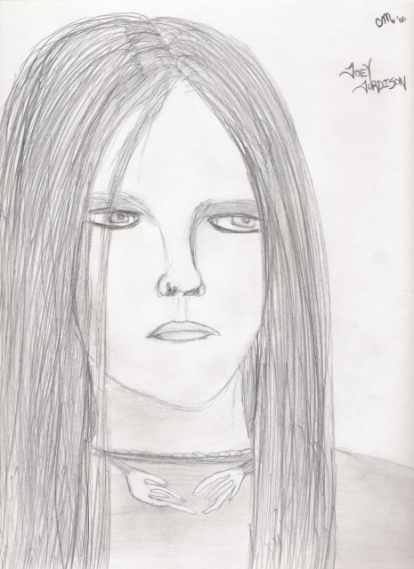 Joey Jordison (realistic... sorta...) by EdgeAndCorner