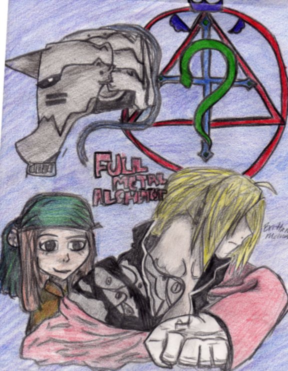 fullmetal alchemist collage(colored) by EdwardElric_Lover13