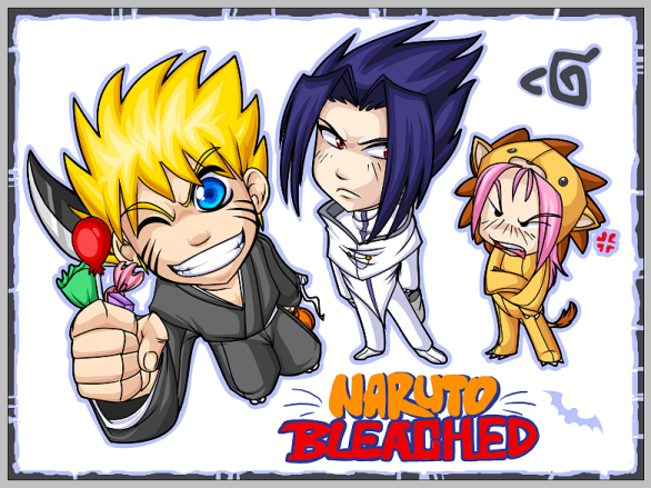 Naruto - Bleached by Eevee1