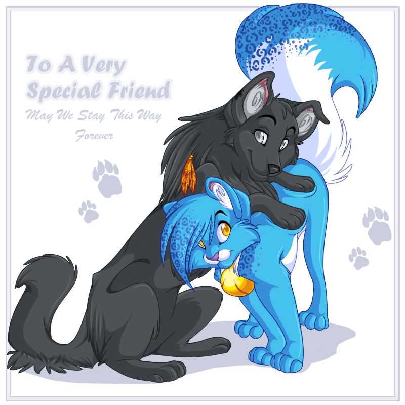 A very special friend by Eevee1