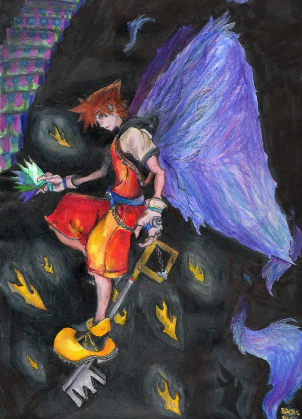 Sora in Darkness by Eggmahn