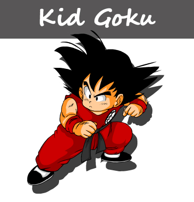 Kid Goku by Ekuhvielle