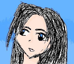 Random Sketchy Girl 2 by ElaniTakira