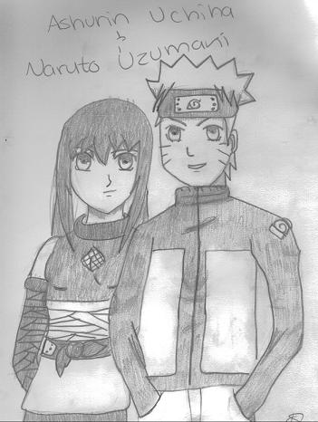 Ashurin and Naruto by Element_Margera