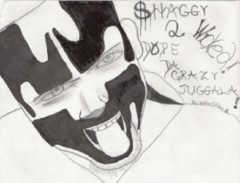 Shaggy 2 Dope Crazy Da Juggala! by Elfboy