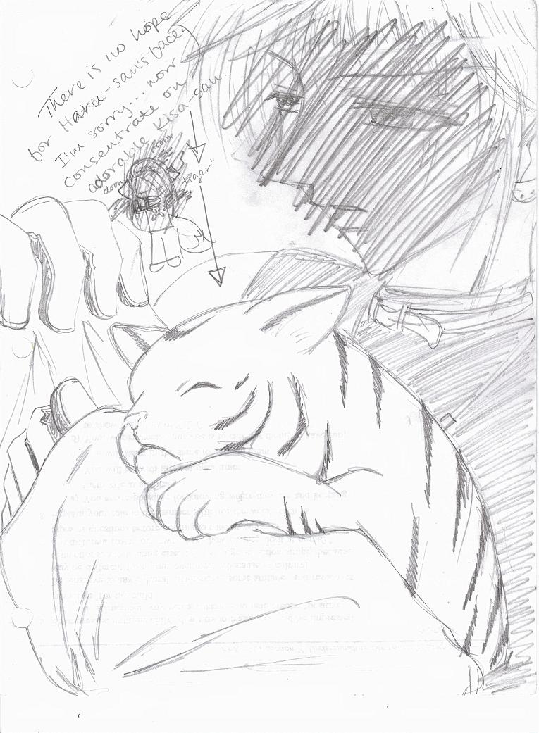 shh...kitty's sleeping by Eli-chan