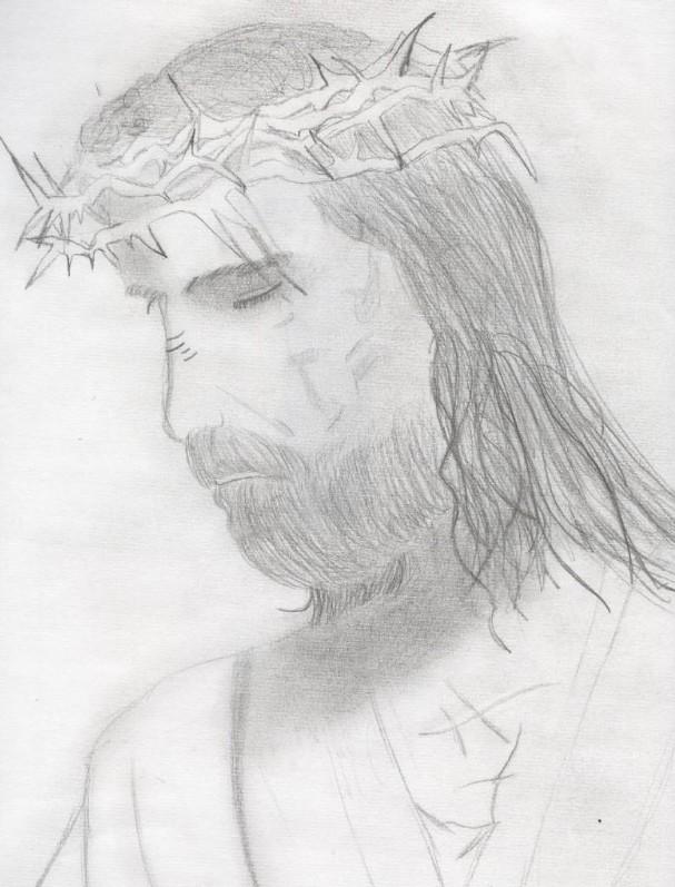 Jim Caveziel as Jesus by Eliniel