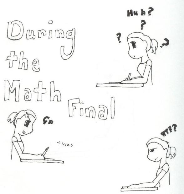 During The Math Final by Eliniel