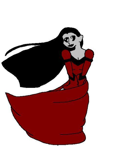 Gothic Princess (MS Paint) by Eliniel