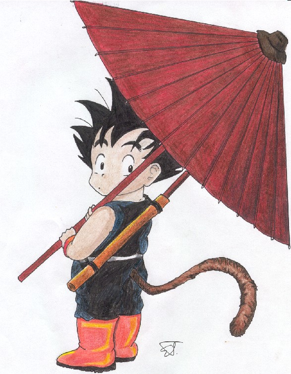 Little Son Goku by Elisabeth